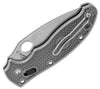 Spyderco Manix 2 Lightweight Knife Gray (3.375" Maxamet Stonewash) C101GPGY2 - GearBarrel.com