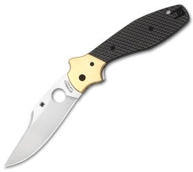 Spyderco Schempp Bowie Liner Lock Knife (3.72" Satin) C190CFP