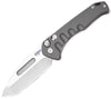 Medford Praetorian Swift Automatic Knife Grey Aluminum (3.3" Tumbled) - GearBarrel.com